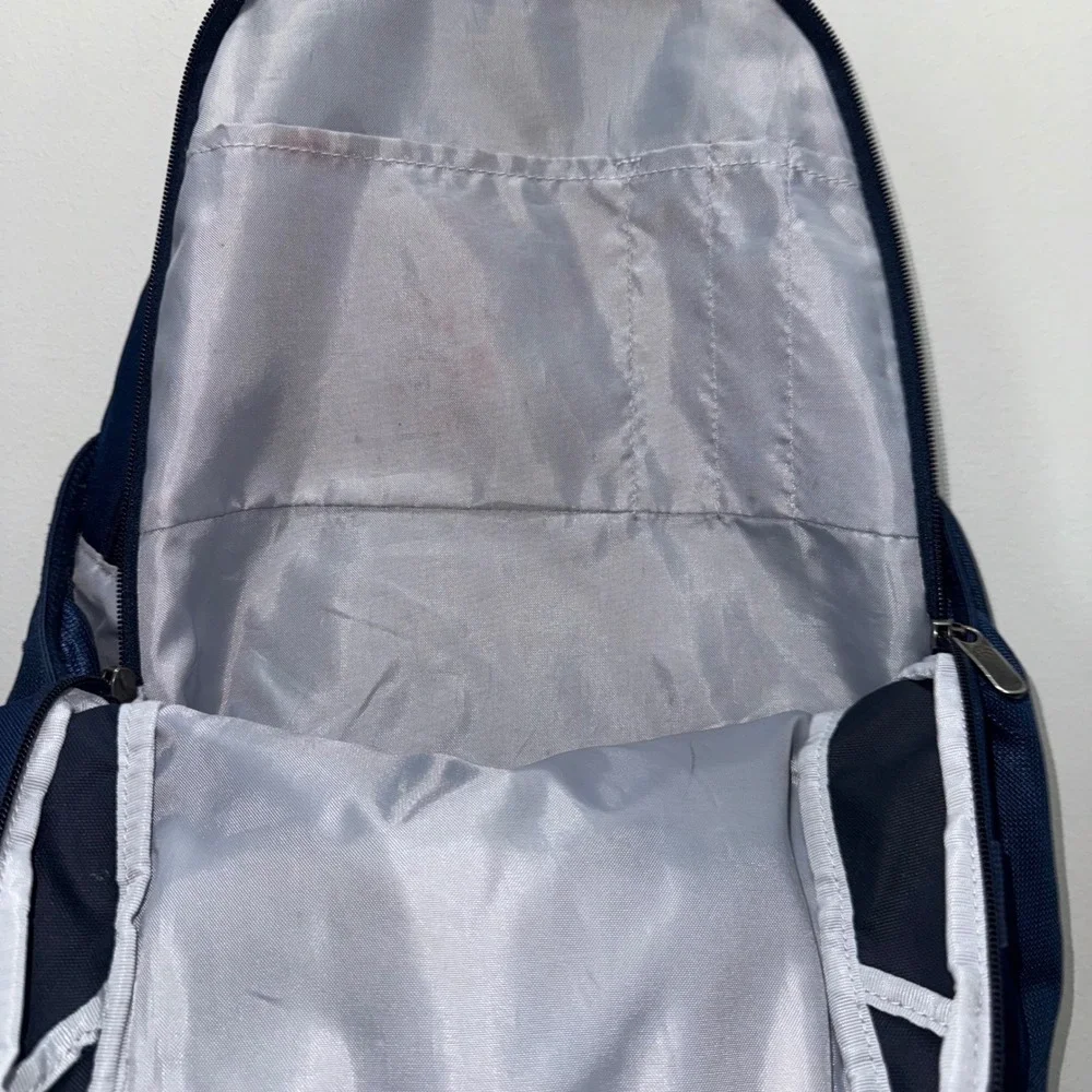 Under Armour Hustle 5.0 Backpack Academy Blue Storm Laptop School Gym Bag